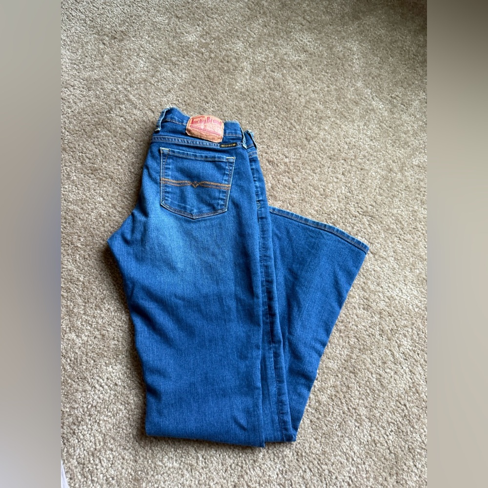 Lucky Brand Charlie baby bootcut leg Blue Flare Women's Jeans 6/28